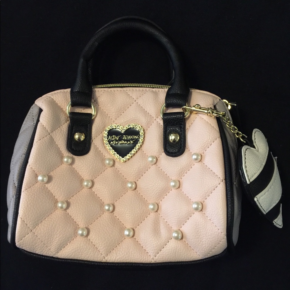 Betsey Johnson Small Quilted Handbag